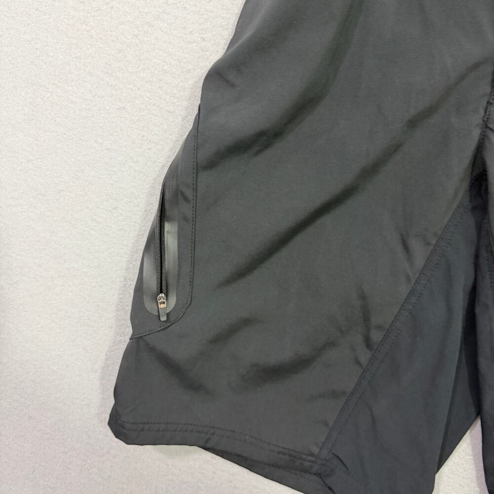 ZOIC Ether Mountain Biking Mens Shorts Large Black Cycling Athletic Nylon Cargo - Picture 4 of 13